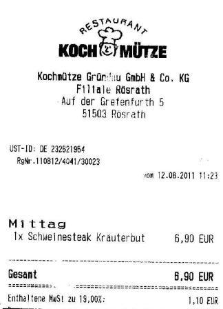 emgi Hffner Kochmtze Restaurant